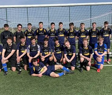 group of sports students